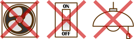 火気を使用しない